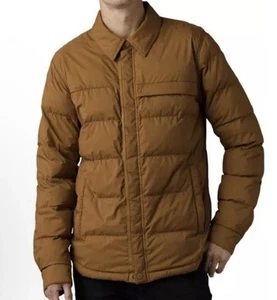Camisa Prana Pinchot Chaqueta acolchada acolchada ligera para hombre talla XL nogal nueva con etiquetas - Imagen 1 de 6