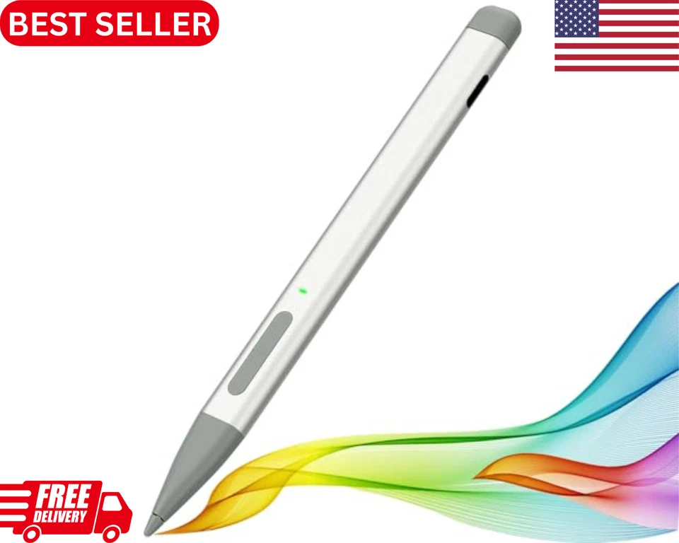 Slim Pen 2 for Microsoft Surface with 4096 Pressure, Eraser & Right-Click, Palm - Image 1 of 4