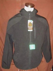 Reebok Mens Full-Zip Hooded Jacket, Black, Polyester, Size XL, New - Picture 1 of 9