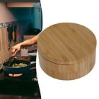 Functional And Durable Wooden Salt And Pepper Container With Magnetic Lids