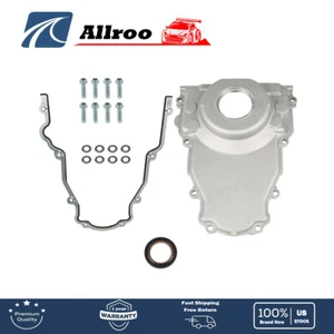 Aluminum LS Timing Cover Kit 12561243 for GM Gen III LS1 LS6 4.8L 5.3L 5.7L 6.0L - Picture 1 of 10