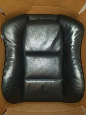 2004 TO 2008 ACURA TL PASSENGER RIGHT UPPER BLACK LEATHER SEAT CUSHION Foto 1 de 4