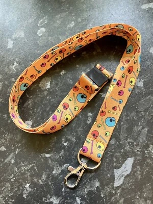BEAVERTOWN Skull/Bones LANYARD Key Chain Clip NEW - New Rare Pub Bar Club Staff - Image 1 of 4