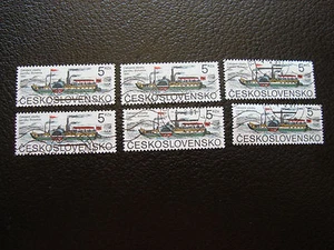 TCHECOSLOVAQUIE - timbre yvert et tellier n° 2878 x6 obl (A27) stamp - Foto 1 di 1
