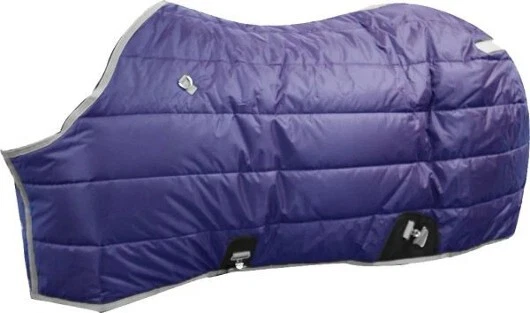 420D Púrpura Pesado Acolchado Invierno Caballo Establo Manta Talla 82 in - 280 gr Relleno Foto 1 de 1