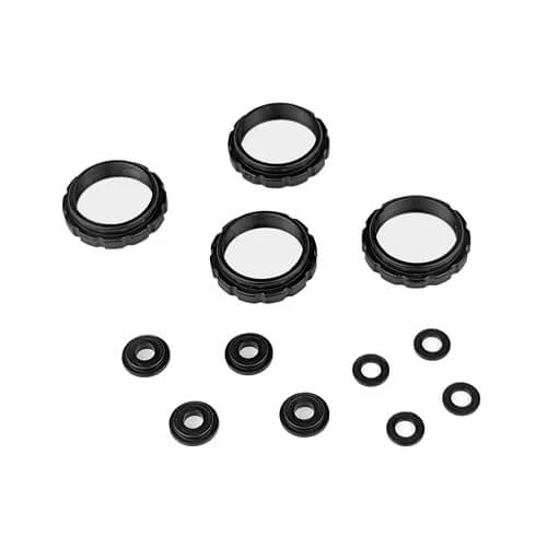 Tekno TKR6719 – Shock Adjustment Collar and Guide Set (13mm shocks) - Image 1 of 1