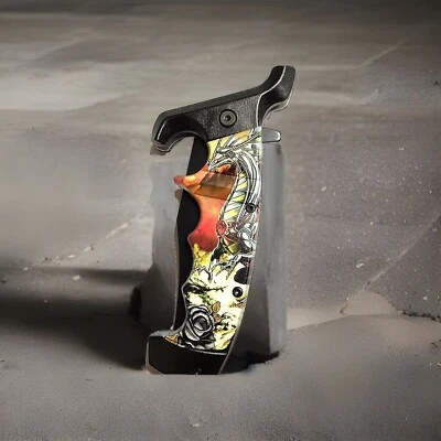 Defender-Xtreme 9" Havoc Dragon Mango Asistido por Resorte Cuchillo Plegable Clip de Cinturón Foto 1 de 4