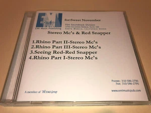 Stereo MCs & Red Snapper CD promo cdr of RHINO part 1 2 3 Seeing Red 2000 - Imagen 1 de 4