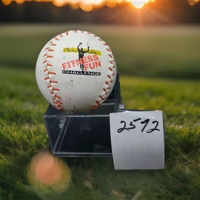 1991 McDonald’s MICHAEL JORDAN FITNESS FUN CHALLENGE BASEBALL COMMEMORATIVE! - Image 1 of 3