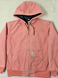giacca carhartt donna rosa medio Sierra trapuntata foderata con cappuccio anatra WJ130 - Foto 1 di 13