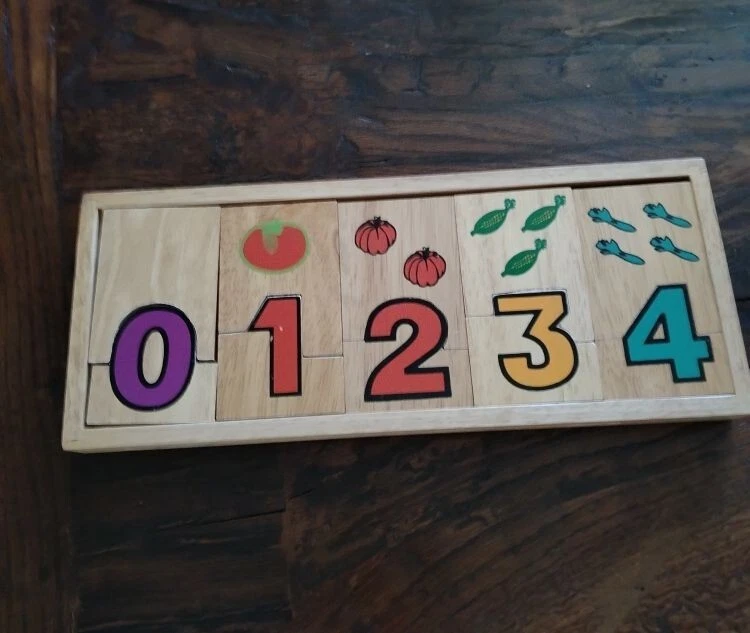 Gioco formativo per bambini 2-4 anni in legno - Immagine 1 di 4