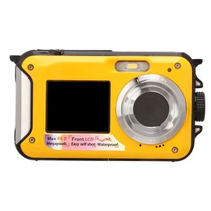 Full HD 2.7K 48MP 10ft Water Resistant Underwater Digital Camera 16X Zoom - Picture 1 of 23