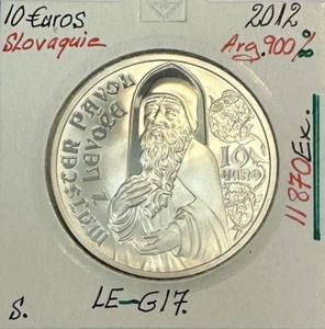 SLOVAQUIE - 10 EURO EN ARGENT - 2012 // Qualité : SUP - Picture 1 of 2