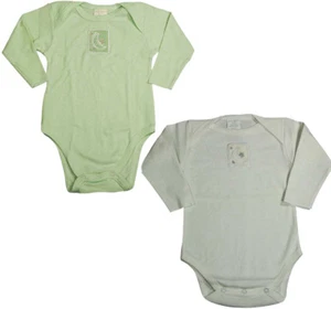 Little Giraffe Baby Newborn Boys Girls Unisex Long Sleeve Cotton Bodysuit - Picture 1 of 5