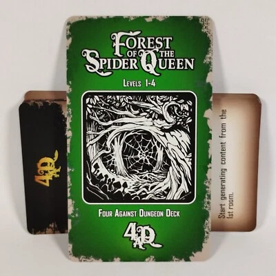 Four Against Darkness Adventure Deck - Forest of the Spider Queen - Image 1 of 3