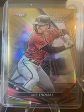 2022 Bowman’s Best Alek Thomas Gold Sp Rookie Card /50