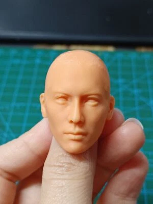 Cabeza esculpida de Jackson Wang de hombre guapo asiático 1:6 para figura de acción masculina de 12" juguete Foto 1 de 4