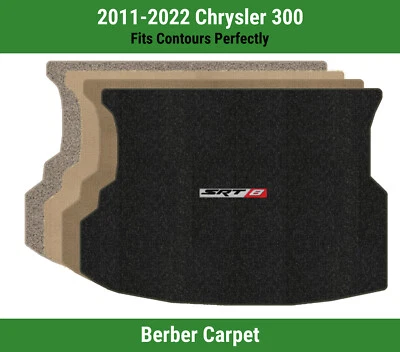 Alfombra de maletero Lloyd Berber para Chrysler 300 2011-2022 con logotipo SRT 8 Foto 1 de 4