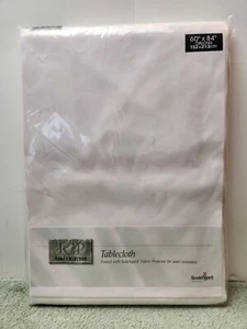 JC Penney JCP Home Collection Tablecloth Oblong 60x84 New - Picture 1 of 5