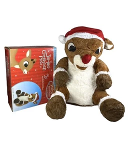 NEW Rudolph the red nose reindeer official product jumbo plush 28” high - Picture 1 of 6