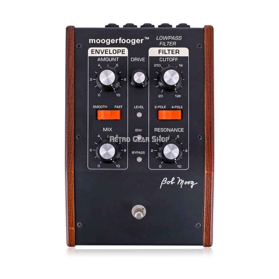 Moog Moogerfooger MF-101 Lowpass Filter Effect Pedal Big Briar signed vintage - Image 1 of 4