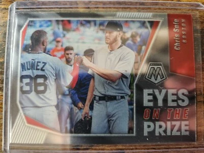 2021 Panini Mosaic Chris Sale Eyes on the Prize Insert #EOP7 Boston Red Sox - Image 1 of 2