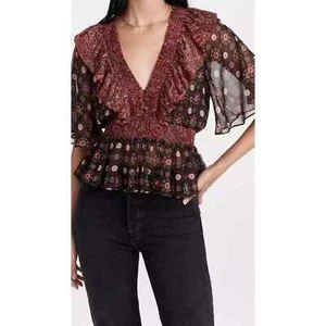 NWT Misa Los Angeles Mia Top Size Small - Picture 1 of 5