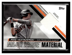 Mike Yastrzemski - Material de Grandes Ligas Topps 2024 #MLMMY - Imagen 1 de 2