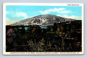 Postal de Stone Mountain Atlanta Georgia GA a Mich. Publicada - Imagen 1 de 2