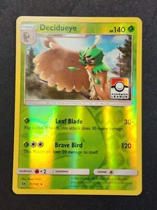 Pokemon - Decidueye - 11/149 - Liga Promo - fast neuwertig - Bild 1 von 2
