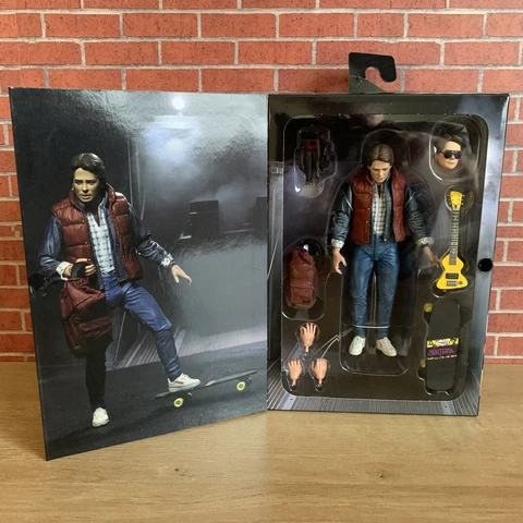 NECA ULTIMATE MARTY MCFLY 1:12 FIGURE 6”NEW SEALED BACK TO THE FUTURE Cover