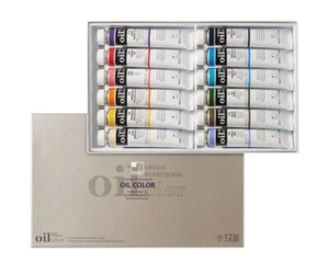 Shinhan / Professional Oil Paint 12 Colors B Set Oil Color / Express / Genuine - Picture 1 of 1