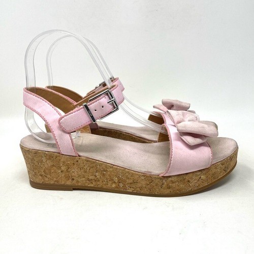 UGG Fonda sandali morbidi con fiocco 1092309K rosa conchiglia giovani 5