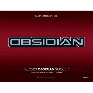2022-23 Panini Obsidian Soccer Hobby BOX FACTORY SEALED 22PASOBS - Picture 1 of 4
