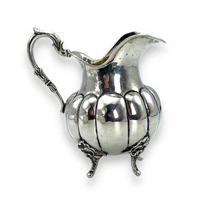 Silber 800er Milchkännchen/Sahnegießer um 1900 - Bild 1 von 7