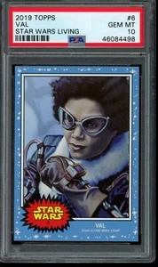 2019 Topps Star Wars Living Set #6 Val PSA 10 Gem Mint SP Card - Picture 1 of 2