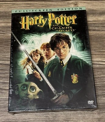 Harry Potter and The Chamber of Secrets DVD 2-Disc Full-Screen NEW Sealed Unopen - Image 1 of 3