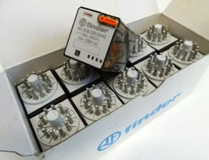 10x Finder 60.13.8.230.0040 3CO-3PDT Industrierelais -unused/OVP- - Picture 1 of 3