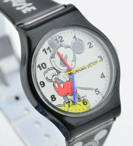 Vintage Unisex Mickey Mouse Analog Quarz Disney Uhr New Old Stock F036/75,3 - Bild 1 von 7