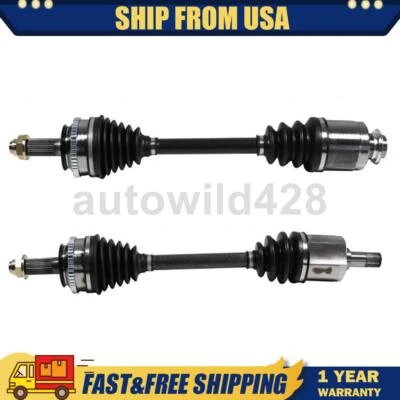 Conjunto de 2 ejes delanteros CV para Honda Odyssey 1995-1998 1998-1999 Isuzu Oasis Foto 1 de 4