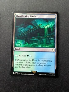 OVERFLOWING BASIN #152 MTG Fallout - Picture 1 of 2