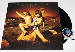 SAMMY HAGAR FIRMADO VAN HALEN BALANCE ÁLBUM DISCO DE VINILO VH II CAJA SET BECKETT - Imagen 1 de 4