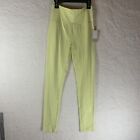 Bp. Women's Leggings Green Size S High-waisted Stretch Pull-on Solid Nwt 5052