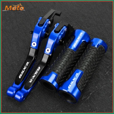 New For SUZUKI GSXR 600 750 1000 CNC Adjustable Brake Clutch Lever Hand Grips — 第 1/4 张图片