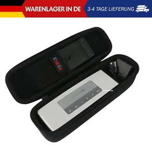 Khanka Hart Tasche Case Für Bose Soundlink Mini 2 Etui Schutzhülle Schwarz - Bild 1 von 7