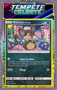 Rattata D'Alola - SL07:Tempête Celeste - 84/168 - Carte Pokemon Neuve Française - Picture 1 of 1
