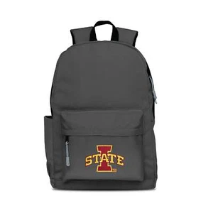Iowa State Cyclones Campus Laptop Backpack- Gray - Picture 1 of 2