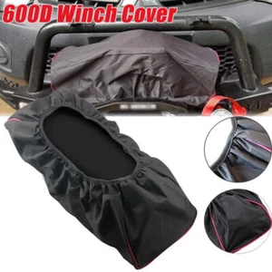 Winch Cover Bag 8000-17500lbs Heavy Duty Trailer Driver Recovery Bags Waterproof - Picture 1 of 13