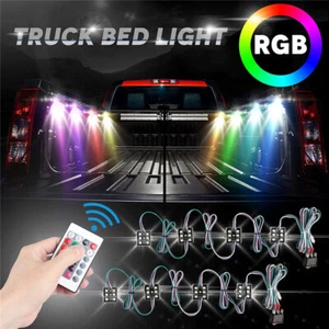 RGB Interior&Underbody Light Kit Car Truck Trailer Camper Ambient Lighting - Picture 1 of 21