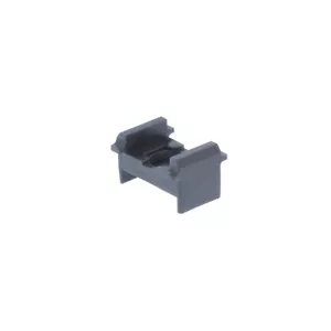 10x Kunststoffblock für Doppelstabmattenzaun 46 mm x 25 mm Auflagebock Anthrazit - Bild 1 von 3